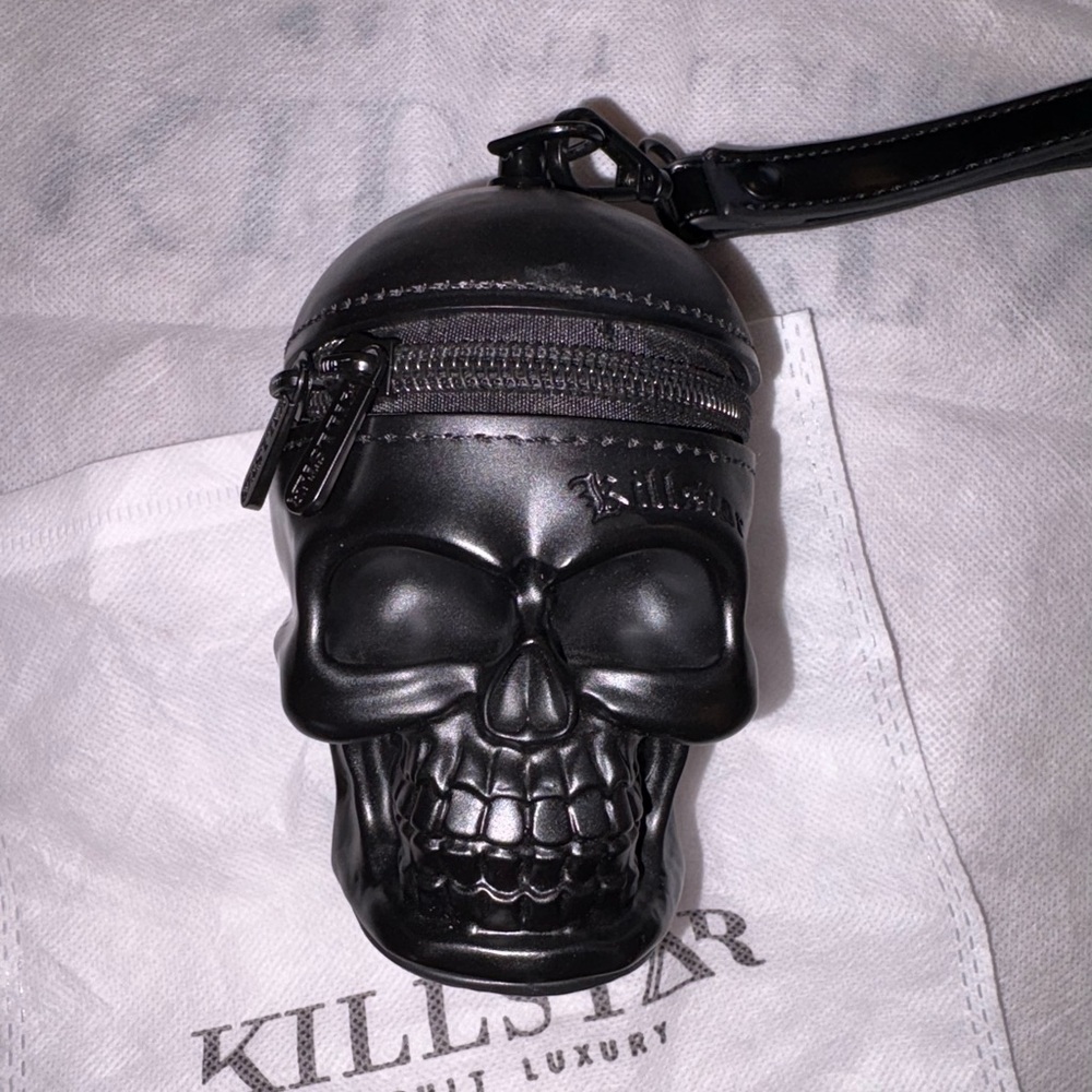 Killstar Black Skull Bag - Picture 8 of 9